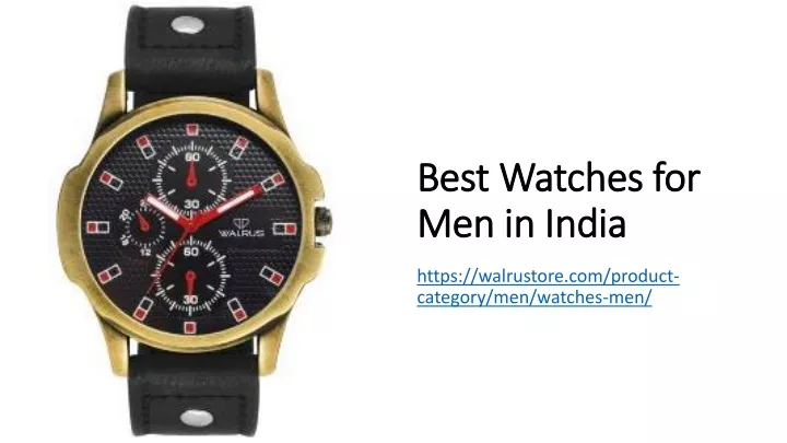 best watches for men in india