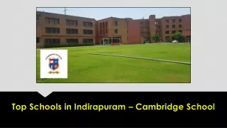 top schools in indirapuram cambridge school