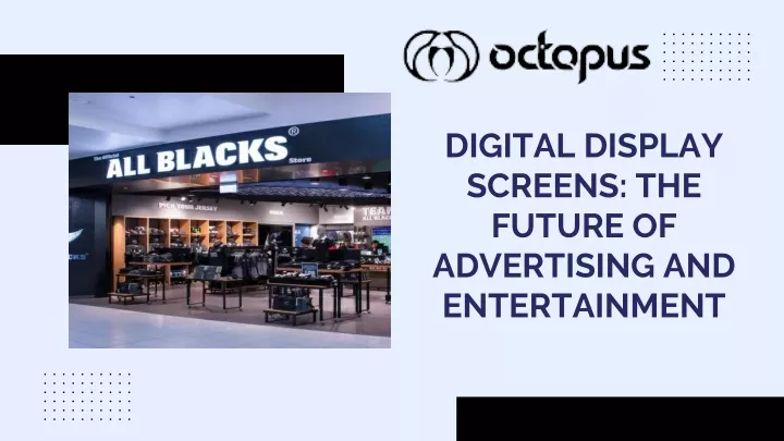 digital display screens the future of advertising