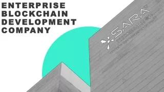 enterprise blockchain development company