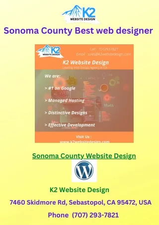 sonoma county best web designer