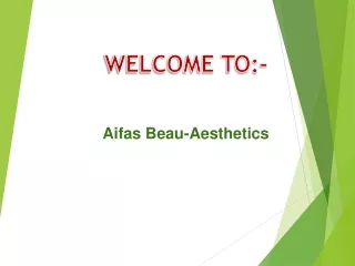 welcome to