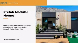 Prefabricated Homes USA