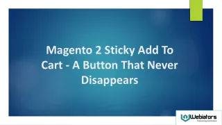 magento 2 sticky add to cart a button that never disappears