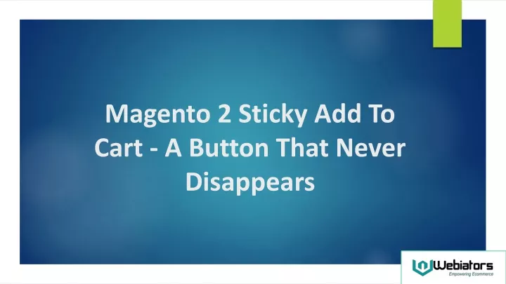 magento 2 sticky add to cart a button that never disappears