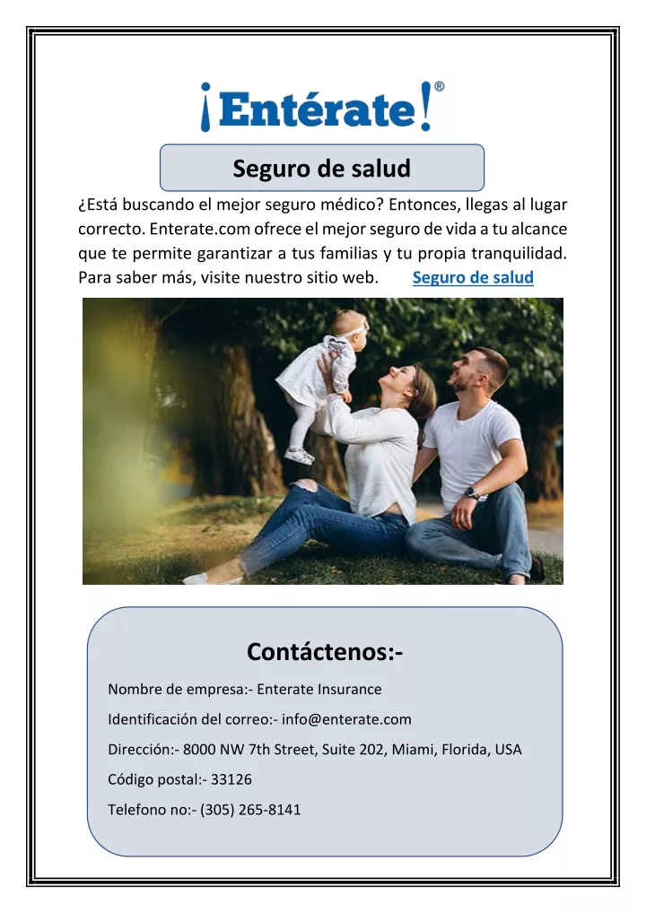 seguro de salud