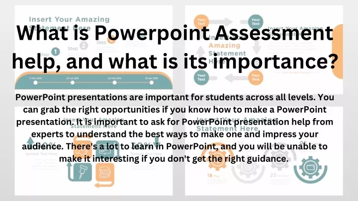 what is powerpoint assessment help and what