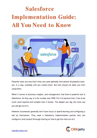 salesforce implementation guide all you need to know