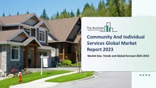 community and individual services global market