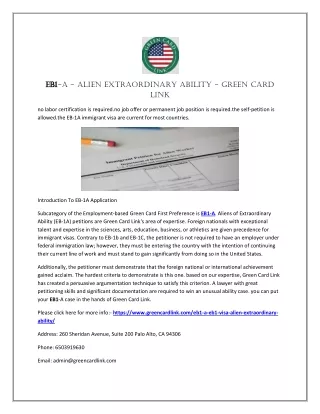 eb1 eb1 a alien extraordinary ability green card