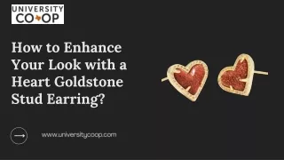 how to enhance your look with a heart goldstone