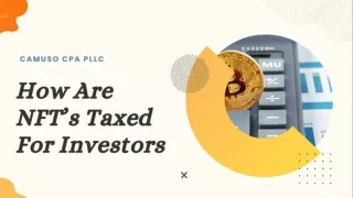 How are NFT's Taxed For Investors