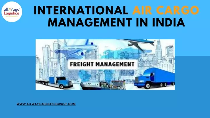 international air cargo management in india