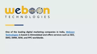 Weboon Technologies