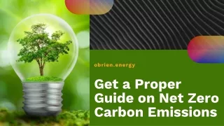 Get a Proper Guide on Net Zero Carbon Emissions