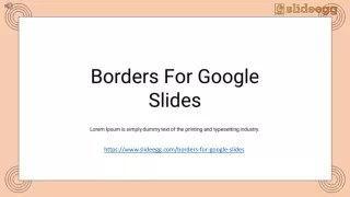 https www slideegg com borders for google slides