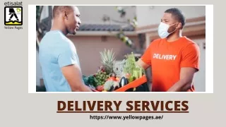 Best Delivery Services in UAE