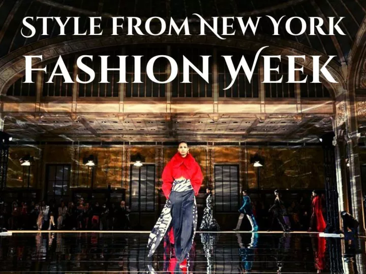 style from new york fashion week