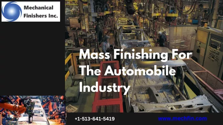 mass finishing for the automobile industry