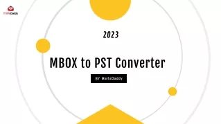 Convert MBOX to PST - Easy Way of Migration