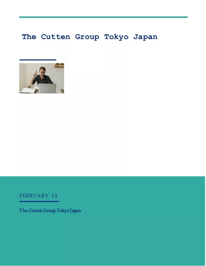 the cutten group tokyo japan