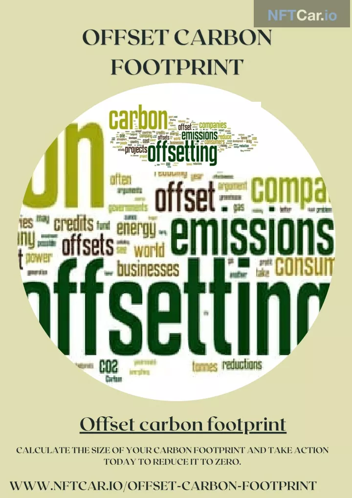 offset carbon footprint calculate the size