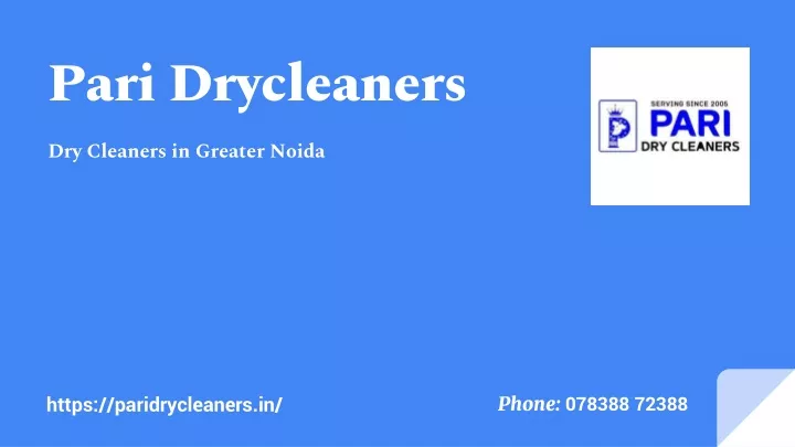 pari drycleaners