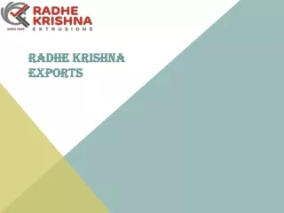 Screw Barrel Manufacturer In Ahmedabad | Radhe Krishna Exports