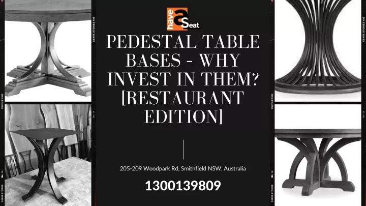 pedestal table bases why invest in them