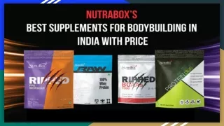 NutraBox's best Bodybuilding Supplements in India with price