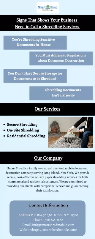 signs that shows your business need to call