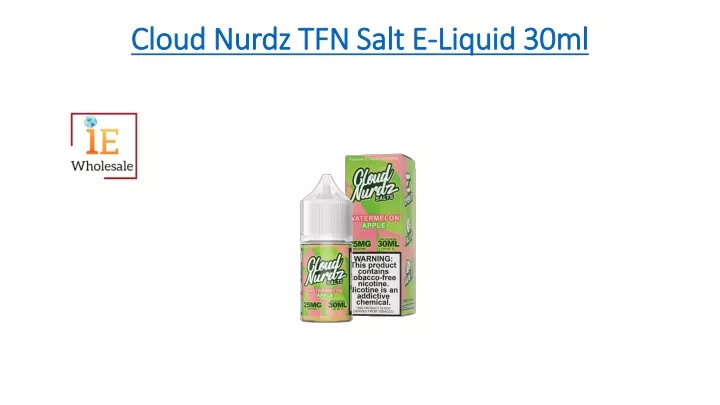 cloud nurdz tfn salt e liquid 30ml