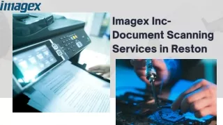 Imagex Inc.  Document Scanning Services in Reston