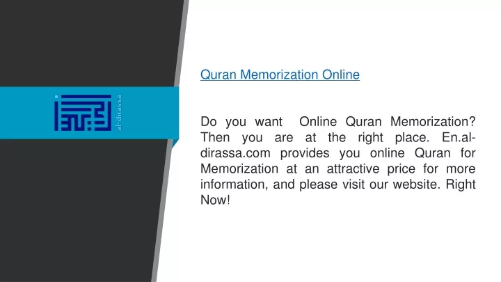 quran memorization online do you want online