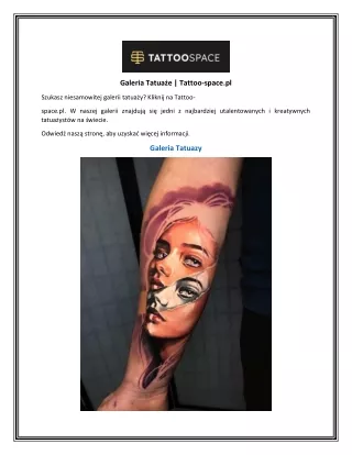 Galeria Tatuaże  Tattoo-space