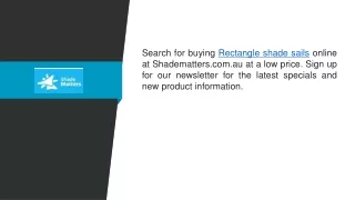 search for buying rectangle shade sails online