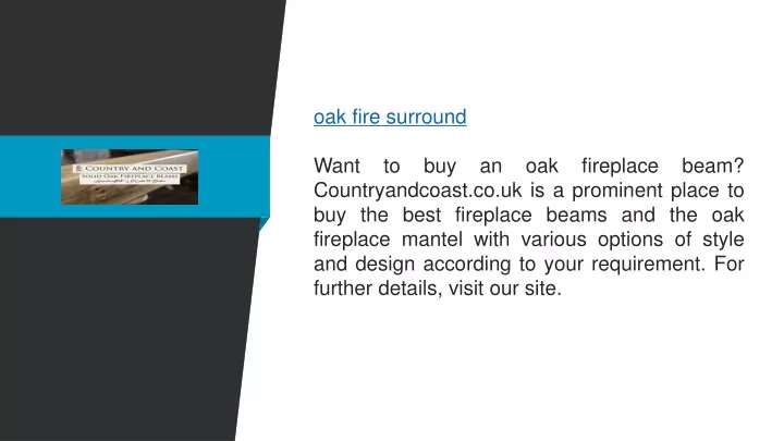 oak fire surround want to buy an oak fireplace