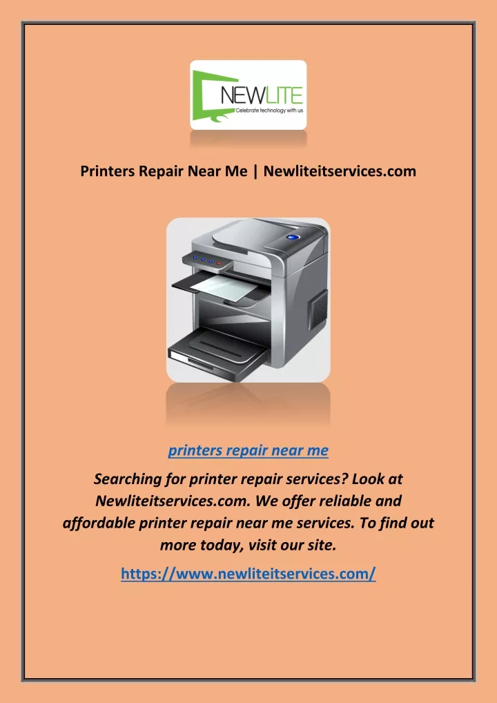 printers repair near me newliteitservices com