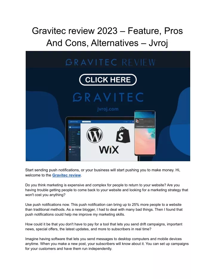 gravitec review 2023 feature pros and cons