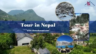 Explore the Beauty of Nature by Tour in Nepal
