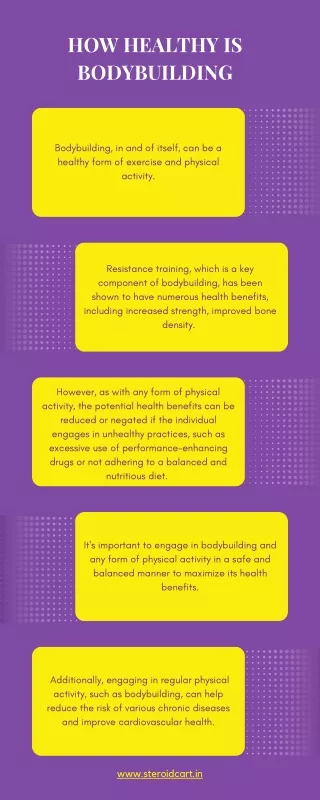 how healthy is bodybuilding