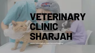 Veterinary Clinic Sharjah