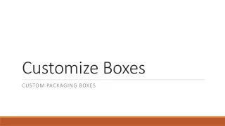 customize boxes