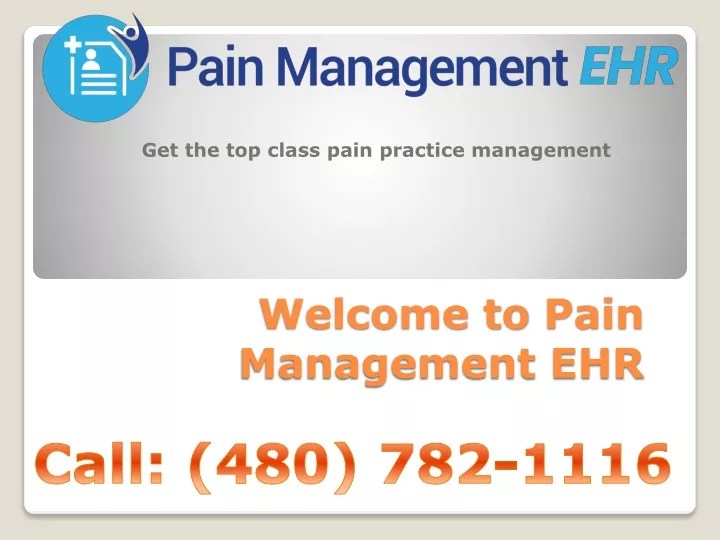 welcome to pain management ehr