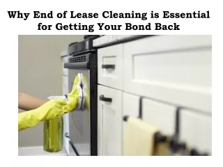 End of Lease Cleaning Geelong - Bond Back Cleaners