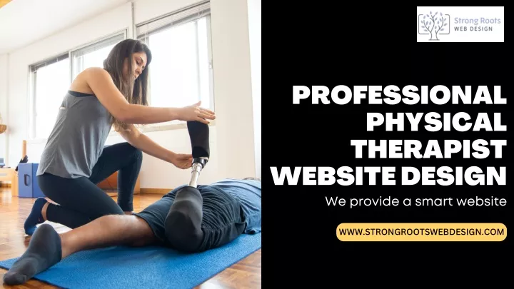 professional physical therapist website design