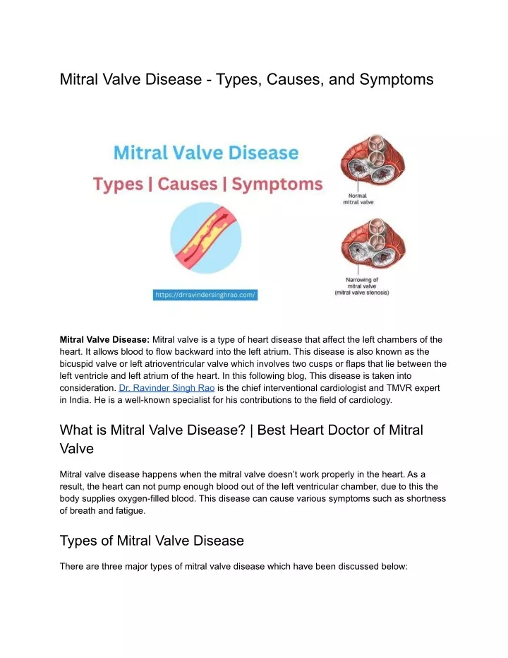 ppt-mitral-valve-disease-types-causes-and-symptoms-powerpoint