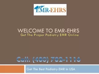 Get Podiatry EMR Software Solution