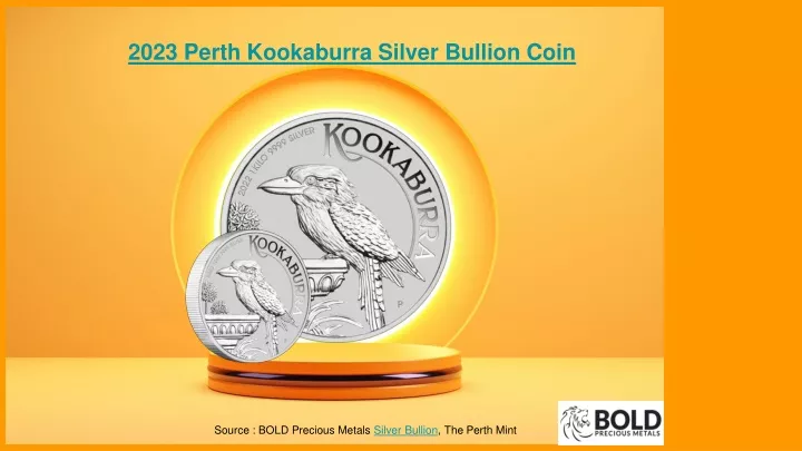 2023 perth kookaburra silver bullion coin