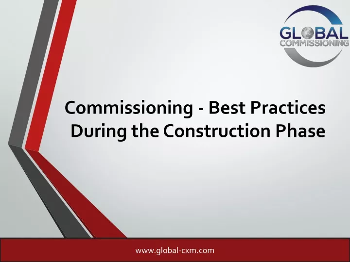 commissioning best practices during the construction phase